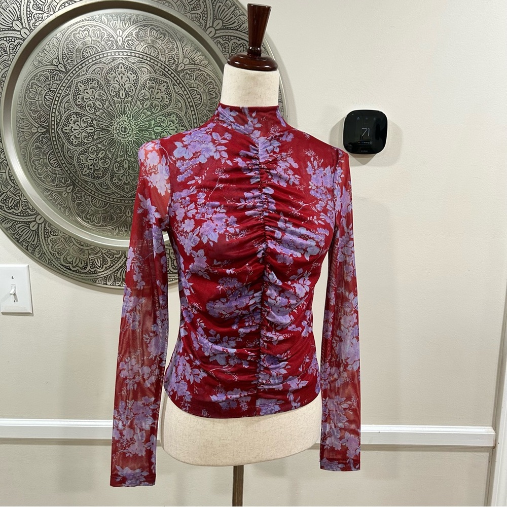 No. 6 Multicolor Patterned Blouse - image 5